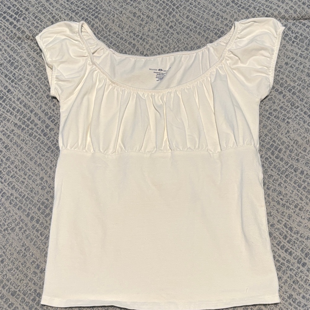 Brandy Melville Cream Blouse
